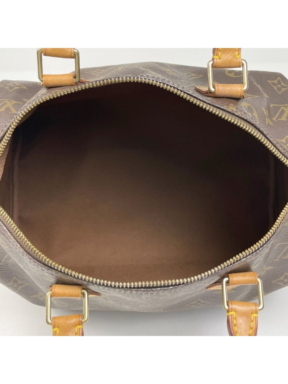 ★SOLD★ Louis Vuitton Speedy 30 Boston Bag Monogram Brown - Picture 9 of 9